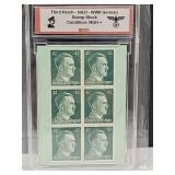 German WWII Block Stamps MUH