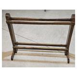 Solid Wood Quilt Rack