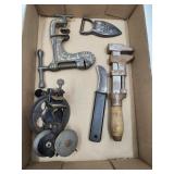 VTG Hand Tool, Vise Clamp, Sharpener,+