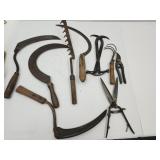 Primitive Hand Sicles & Tongs