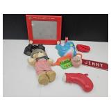 Fun Gun, Etch A Sketch, Fisher Price Musical Bird