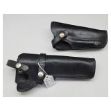 2 Leather Gun Holsters