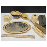 Vintage Pyralin Lidded Dish & More