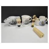 Collection Shaving Brushes & Mugs- StaffordshireEN