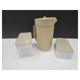 Tupperware Pitcher & Food Storage