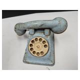 Vintage Pressed Steel Toy Phone