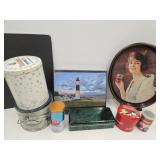 Sealed  Lighthouse Puzzle, Campbells Tins, Coke +