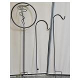 Shepherds Hooks & Metal Garden Decor  See Sizes