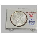 1 OZ  Silver  1990  American Eagle 1 Dollar