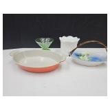 Uranium Dish, Milk Glass, Japan Dish, France Pan