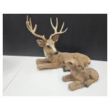 Deer Statues Buck is  11" Long