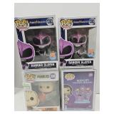 4 Funko Pops