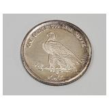 Silvertowne  1 OZ  Silver Round with Indian