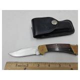 Buck Knife 112 Pocket Knife W Sheath