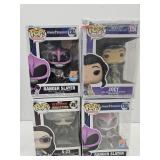 4 Funko Pops