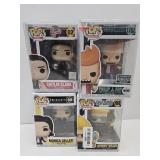 4 Funko Pops
