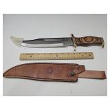 Timber Rattler Knife w Sheath in Box