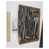 Lot Of Wood Working Chisels