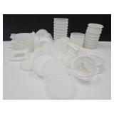 Very Large Hamburger Tupperware Storage