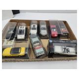 Lot Die Cast Cars 1/43-1955 Buick, 1970 Oldsmobil+