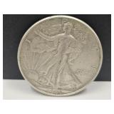 1945 Silver Walking Liberty Half Dollar Coin