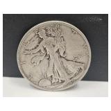 1945 S Silver Walking Liberty Half Dollar Coin