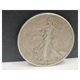 1941 Silver Walking Liberty Half Dollar Coin