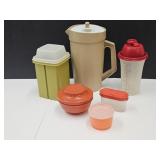 VTG Tupperware PickleKeeper, Measure, Pitcher+