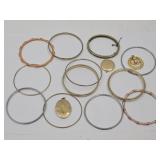 VTG Style Jewelry; Bracelets & Pendants Or Lockets