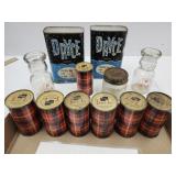 VTG Cans Skotch, Half PT Ball Jar ,Dryce NO SHIP