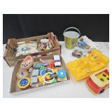 USA Mail Jeep, Fisher Price Dolls & Toys Lot