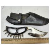 Night Slasher Knife Cobra w Sheath12"L