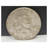 1963 D Silver Franklin Half Dollar Coin