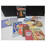 Whietly Co. Fact Book, Cook Books,  Stamps, Beads+