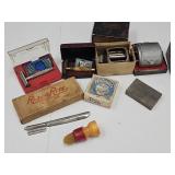 Vintage Razors, Razor Rite, Gillette Shrapener +