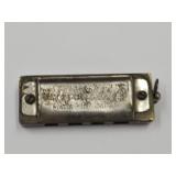 Miniature Harmonica Metal Japan 1" Long