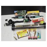 Fishing Poles, Tackle & Lures- Daiwa, Piaoyu +