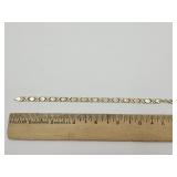 10 K Gold  XOXOXO Bracelet