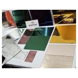 14 - Mirror & Colored Mirror Sheets For Stained
