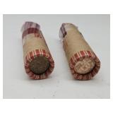 2 Full Rolls Wheat Penny Coins