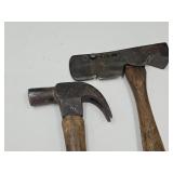 Plumb Hatchet & Claw Hammer