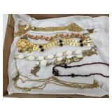 Costume Jewelry Lot- Beaded Necklaces, Choker,+