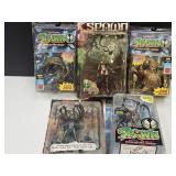 5 1998 NIB Spawn Medusa Bend Serpent Toys