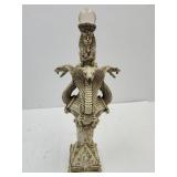 17" Resin Egyptian Cobra w Knife Collectible