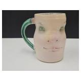 Signed Strange Face Mug See Signature