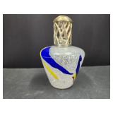 Art Glass Fragrance Lamp 6 3/4"H