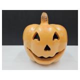 Pumpkin Luminary  Mexico Pottery 13" high