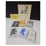 Eugene Mumaw Calendar & MUNCIE & Middletown ADV