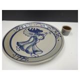 Beaumont Brothers 9" Christmas Plate & Crooksville