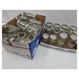 Large Lot Of Pint & Qt Ball Jars